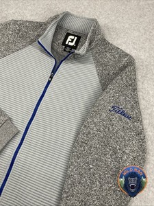 Rare Footjoy Titleist Vokey Design Homme Laine 1/4 Zip Taille XL