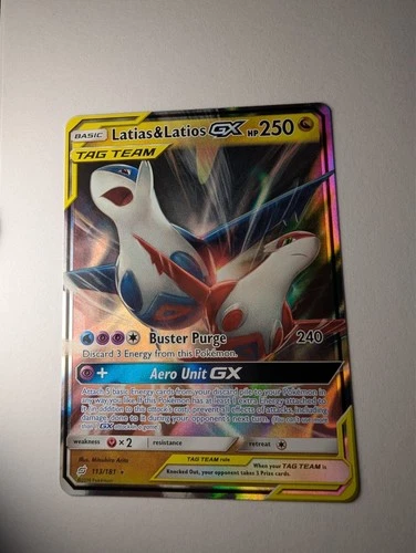 Latias & Latios GX 113/181 Sm-Team Up Holo