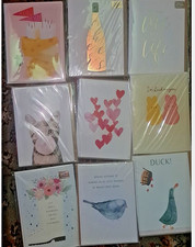 9 Minted Greeting Cards sealed - New lot of 9 : summer 2026
