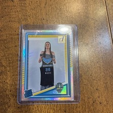 2025 Donruss WNBA #93 AJSA SIVKA Rated Rookie Silver Holo RC Sky