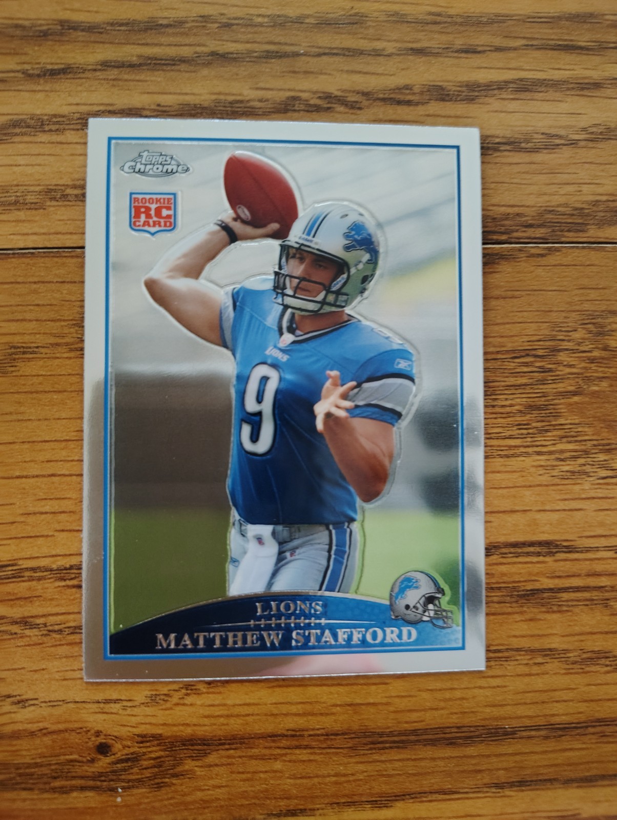 Matthew Stafford Topps Chrome #TC210 Base