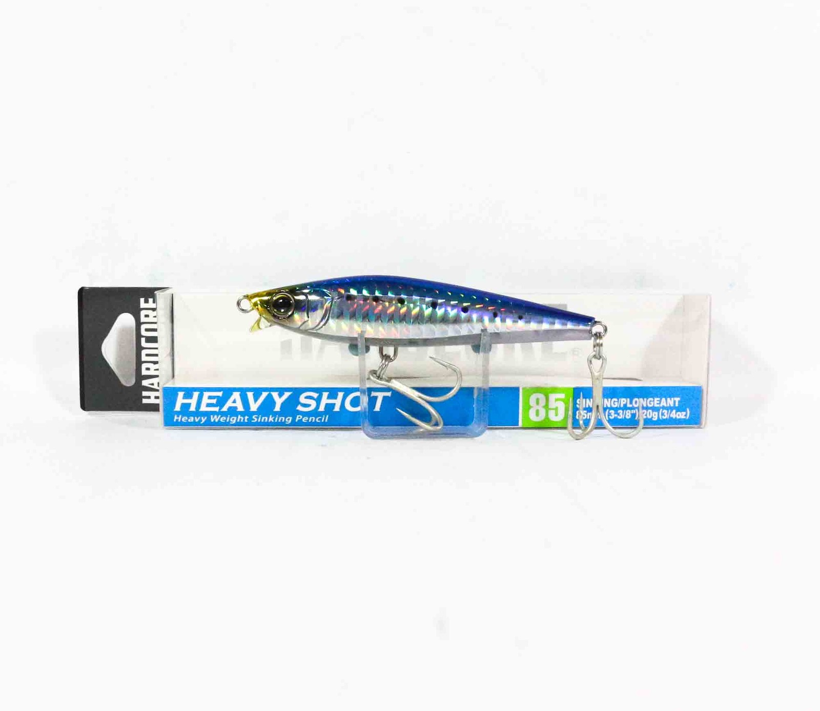Yo Zuri Duel Hardcore Heavy Shot 85 Sinking Lure F1180-HIW (4379)