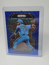 2022 Panini Prizm - Tier III Isiah Kiner-Falefa #251 Blue Wave Prizm /60