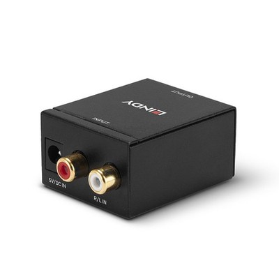 Lindy Analog - Digital Wandler Cinch - SPDIF opt./coax.