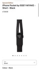Apple iPhone Pocket by ISSEY MIYAKE - Short - Black