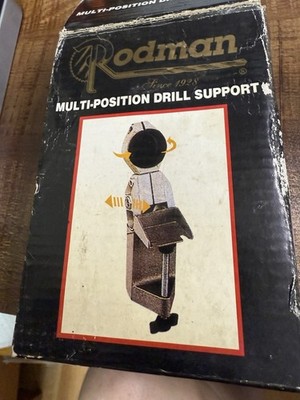 RE RODMAN MULTI-POSITION DRILL SUPPORT NEW OPEN BOX