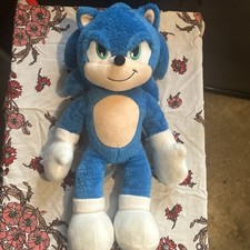 Build A Bear Sonic The Hedgehog 2 Plush Sonic Movie Stuffed 18"