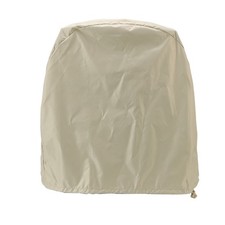 Beige Industrial Fan Cover UV Protection Waterproof Dustproof Foldable