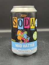 Funko Soda Common MAD HATTER Black Light Vinyl Figure Funko Shop Exclusive
