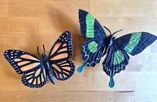 Safari Ltd. Schwalbenschwanz & Monarch Schmetterling Figur Set 2000 2005