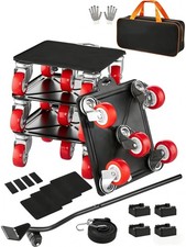 VEVOR Furniture Dolly Heavy Duty Furniture Mover with 5 Wheels 3474 lbs Capacity