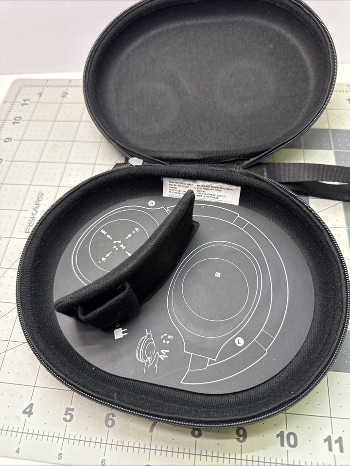 Fones de ouvido Sony MDR-1000X sem fio cancelamento de ruído - Preto testado funcionando - Imagem 2 de 4