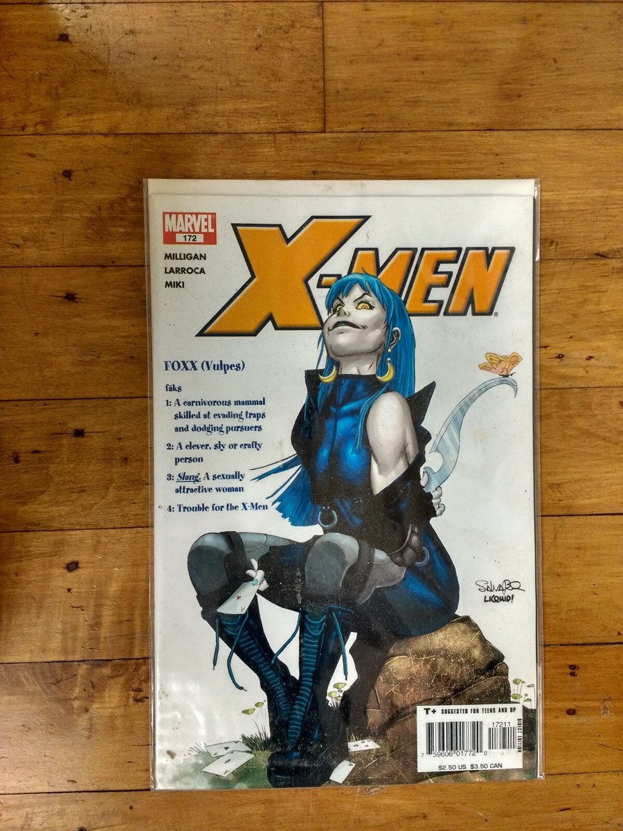 Marvel X-Men #172 FOXX (Vulpes) Unread Condition 2005 | eBay