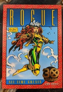 1993-MARVEL-X-MEN-SERIES-2-Trading-Card-Gold-Foil-Insert-G-6-Rogue