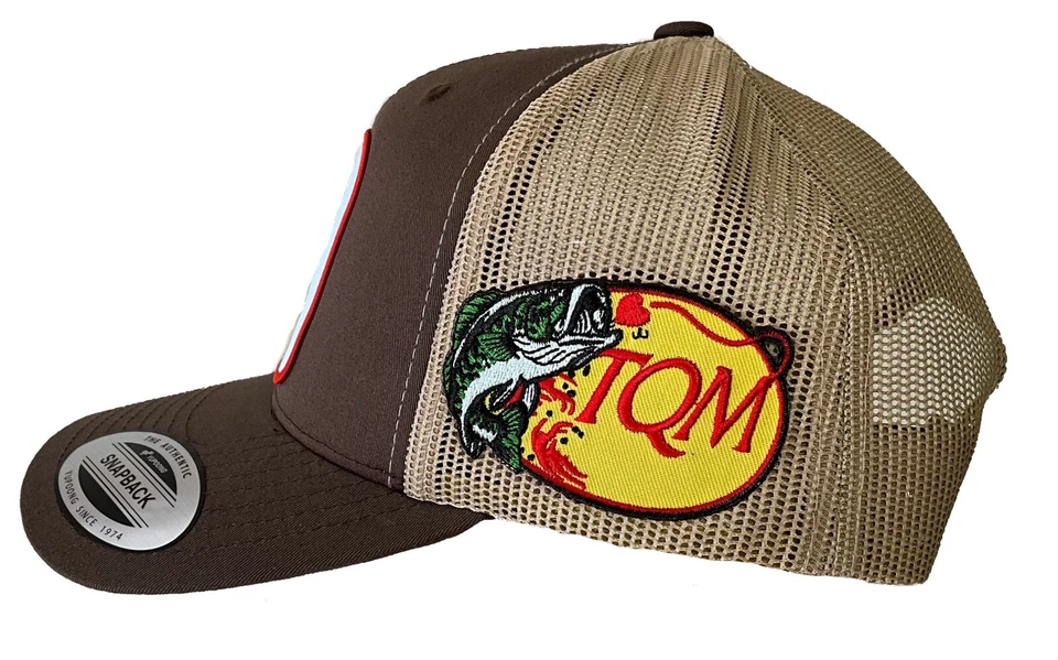 SOMBRERO SUPER CHAPO BROS TQM AL LADO H MARRÓN CAQUI MALLA EL CHAPO GUZMÁN SOMBRERO MÉXICO Foto 2 de 4