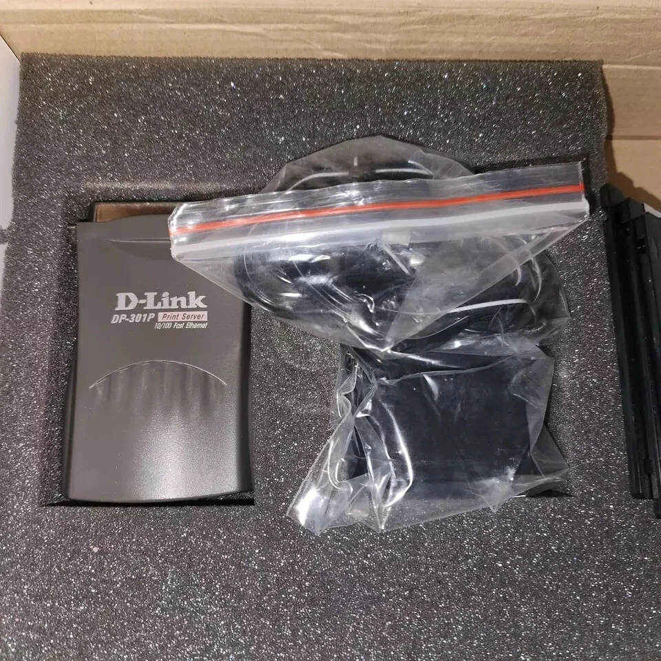 D-Link DP301P+ Network Centronics Printer Server – Wired USB Parallel Port Conne - Image 2 of 4