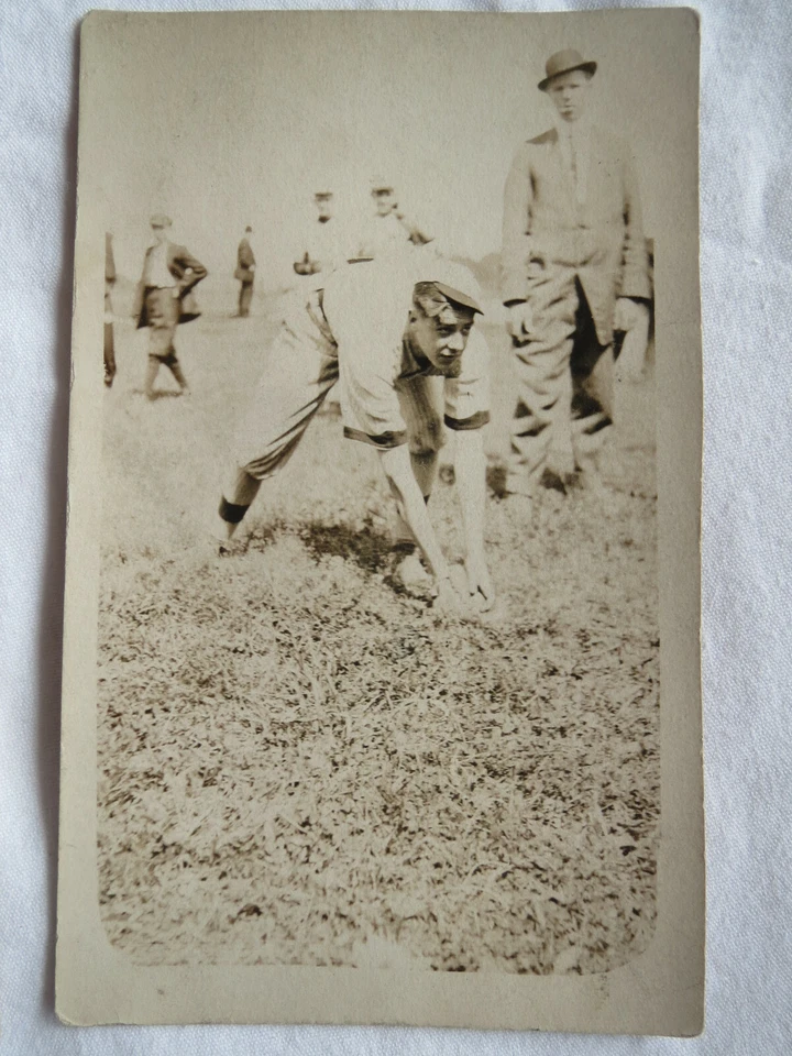 RPPC - ca 1910-1915 Baseball Team Overland Athletics + 4 other cards Toledo OH? - Image 4 of 4