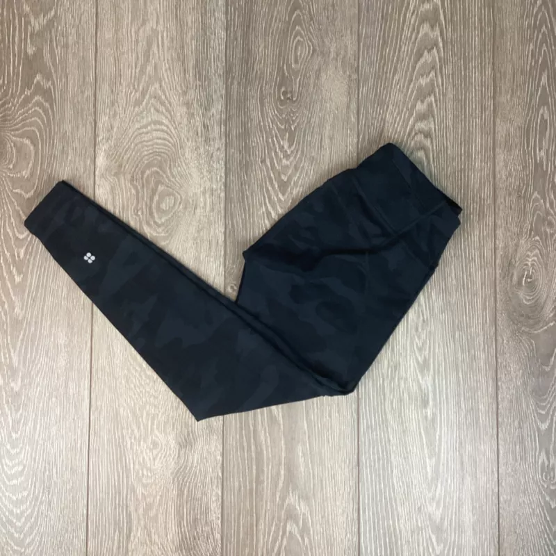 sweaty-betty power full length camo gray leggings