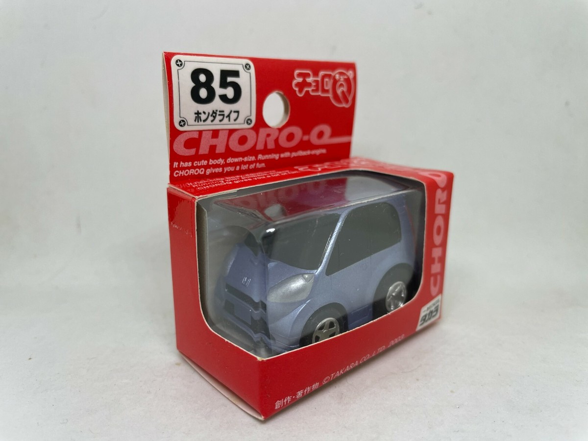 CHORO Q HONDA LIFE , TOYOTA F CARGO REDBOX 55-85 2 CARS SET TOMY