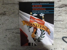 1990  Washington D.C. Budwieser International Horse Racing Program + 4*Dave UC