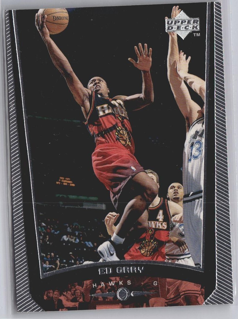 1998-99 Upper Deck Atlanta Hawks Basketball Card #2 Ed Gray
