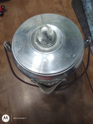 NEW Coleman Company Camping 9 Cup Aluminum Percolator Coffee Pot - Picture 6 of 6