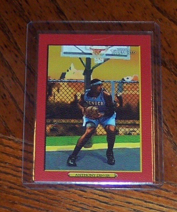 2006-07 Topps Turkey Red Red Carmelo Anthony #140 Red Parallel SP