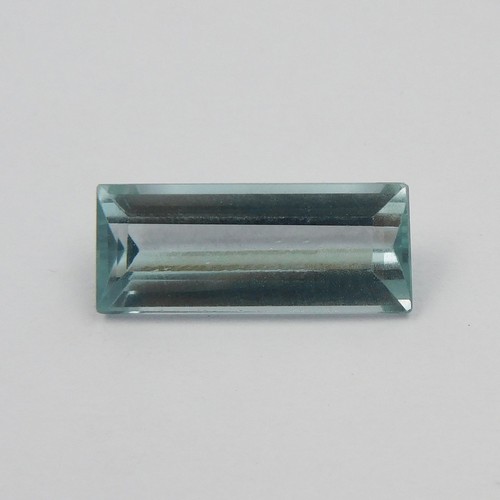 Natural Baguette Cut Loose Gemstone CERTIFIED 8.00 Ct A++ Blue Aquamarine - Picture 3 of 15