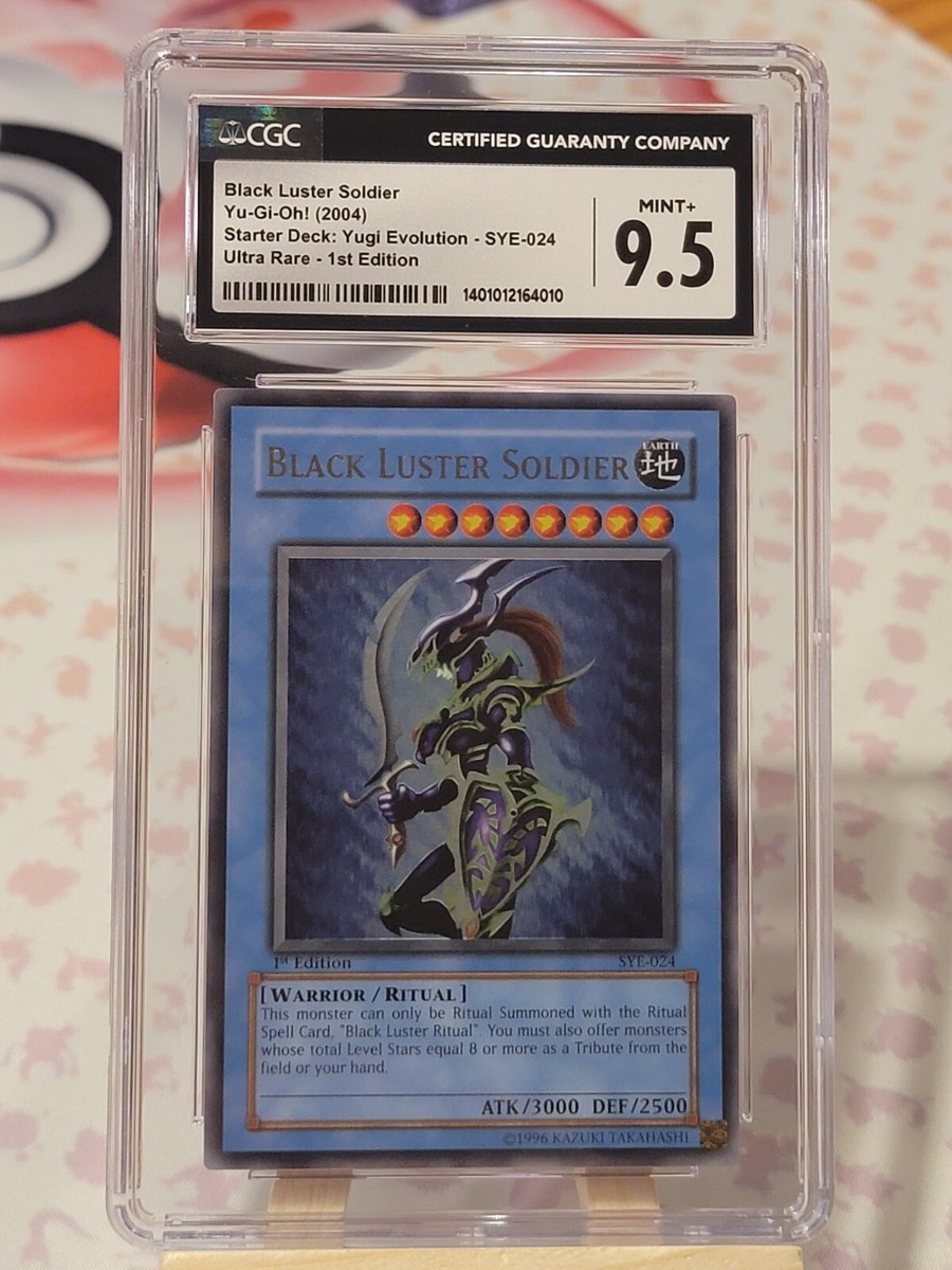 Yu-Gi-Oh! TCG Black Luster Soldier SYE-024 1st Edition Grade
