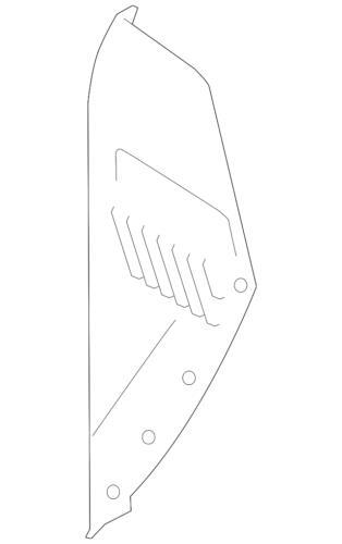 Cubierta lateral para Ford (N/P HC3Z-2504480-BA)