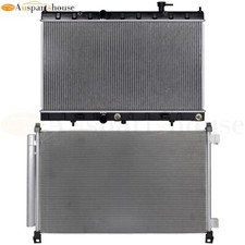 Aluminum Radiator & AC Condenser Cooling Kit For 2014-19 Nissan Rogue 2.5L