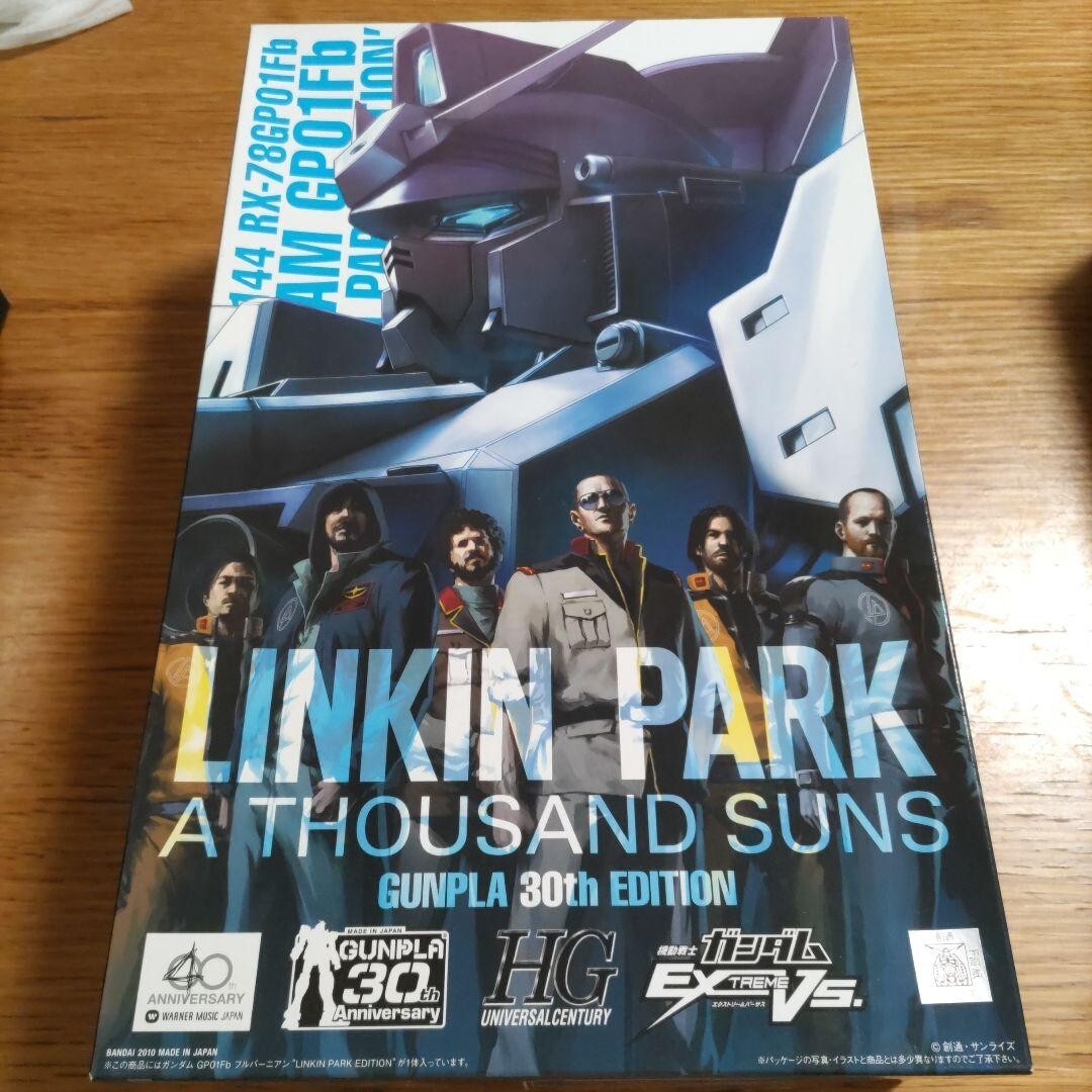 BANDAI - 新品未開封]GUNPLA 30th EDITION LINKIN PARKコラボ Linkin Park Thousand Suns 30th Limited GUNDAM Plastic Model