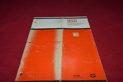 Case Tractor D15 Series Offset Disk Harrow Operator's Manual BASE 