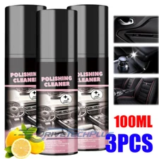 3PCS 100ml Polishing Cleaner Car Interior, Car Interior Detailer and Cleaner-US