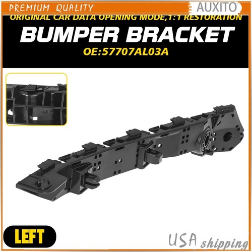 For 15-19 Subaru Bumper Front LH Corner Support Bracket Legacy 57707AL03A 1/2set