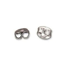 144 Pieces - Surgical Steel Butterfly Clutches Earring Backs HYPOALLERGENIC