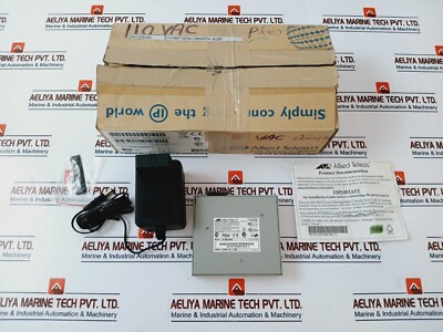 Allied Telesyn AT-MC102XL Ethernet Media Converter Set HKSD-96073-A, 12vdc, 0.5A