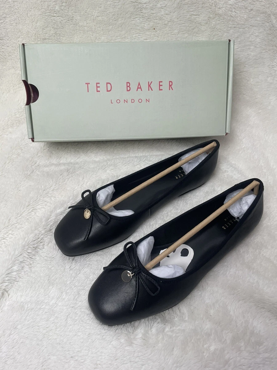Ted baker shop ballerina shoes black