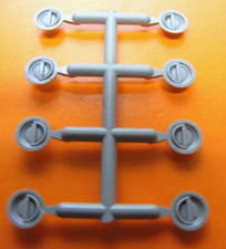 Round "D-Ring" Slam Locks 1/24th Scale By Don Mills Models