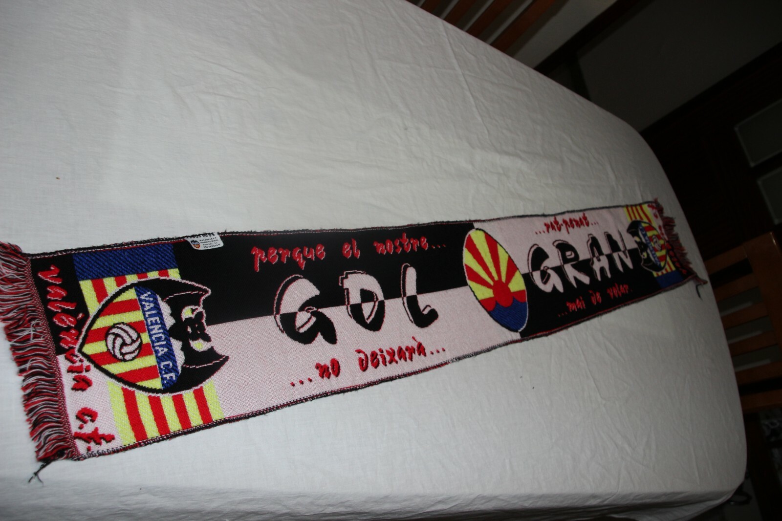 BUFANDA DEL C.F GOL MODELO ANTIGUO OFICIAL COTIZADA SCARF | eBay