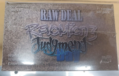 raw deal booster box Raw Deal Card Game - WWE Revolution Booster Box
