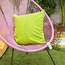 Lime Outdoor Cushion Garden Scatter Cushions Filled 18" In Packs Water-resistant