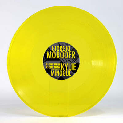 Giorgio Moroder Featuring Kylie Minogue - Right Here Right Now [Yellow Vinyl]