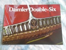 Daimler Double Six brochure undated c1973 UK market