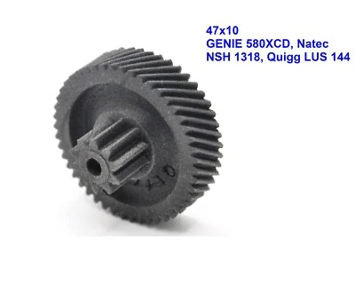 Getriebe 47x10 für Aktenvernichter GENIE 580XCD, Natec NSH 1318, Quigg LUS 144