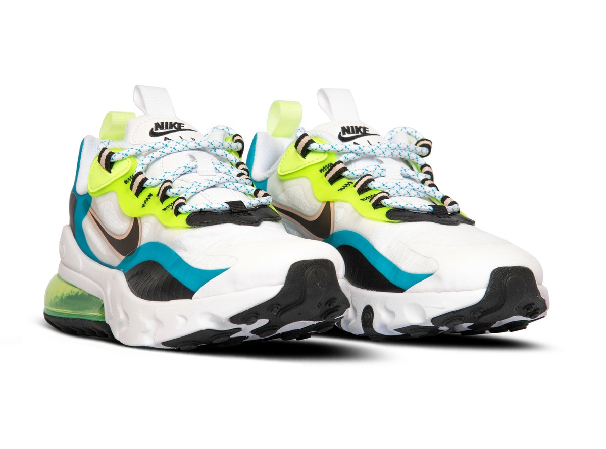 Nike Air Max 270 React スニーカー 24.5センチ NIKE AIR MAX 270 REACT SPECIAL EDITION YOUTH SIZE 4.5 SAME AS