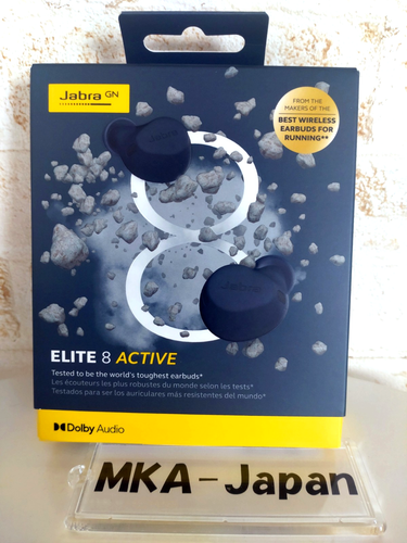 Jabra Elite 8 Active True Wireless Earbuds Noise-cancelling Navy