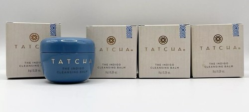 Tatcha The Indigo Cleansing Balm 8g 0.28oz NEW IN BOX SEALED (lot of x4) C