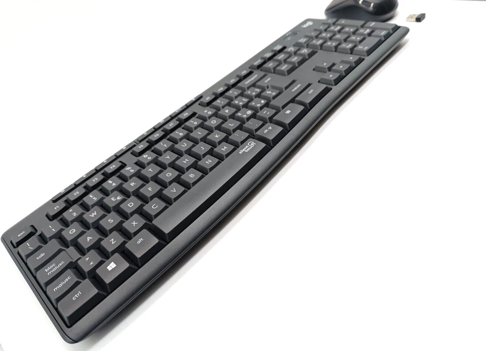 Logitech MK295 Silent Wireless Combo - Schwarz QWERTY Italienisch - Bild 3 von 4