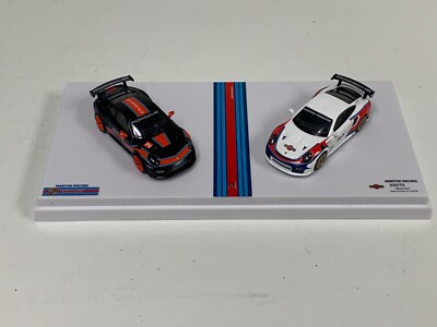 1/64 Nuria Porsche Martini 911 GT2 RS and 911 Club Sport Martini